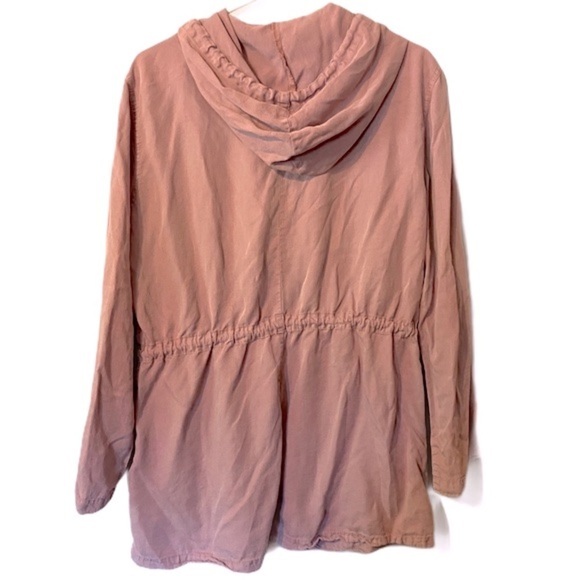 Walter Baker Dani pink lyocell anorak jacket large - Picture 4 of 9